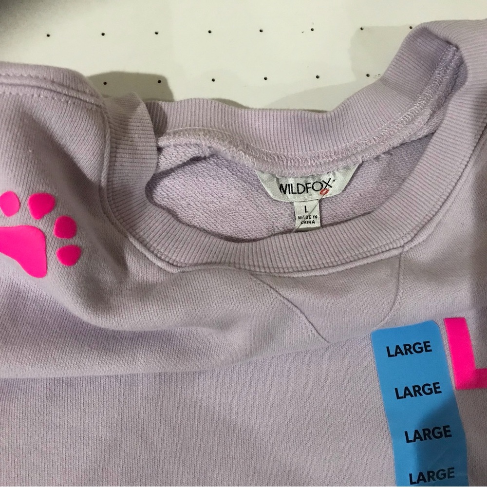 Wildfox Women Large Graphic Crewneck - Picture 3 of 5